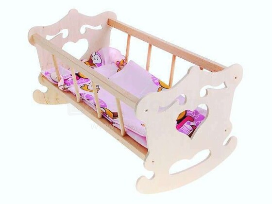 I-Toys Cot Art.4422H  Кроватка -люлька для кукол