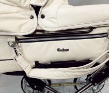 Emmaljunga Mondial Duo Combi Beige Leatherette Baby stroller 2 in 1