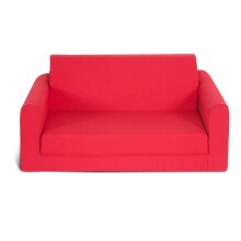 Elite Childrens Red Sofa Sleeper, Twin vaikų lovos sofa