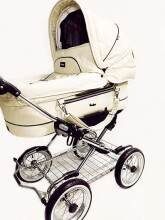 Emmaljunga Mondial Duo 3 in 1 Leatherette Baby stroller